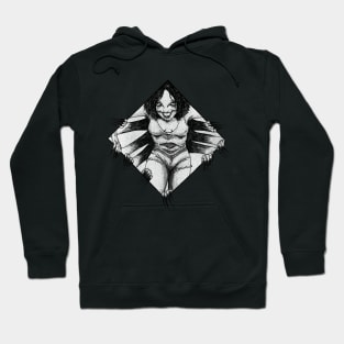 Jorōgumo (Black and White) Hoodie